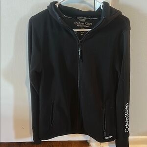 Calvin Klein Black Zip-Up Hoodie